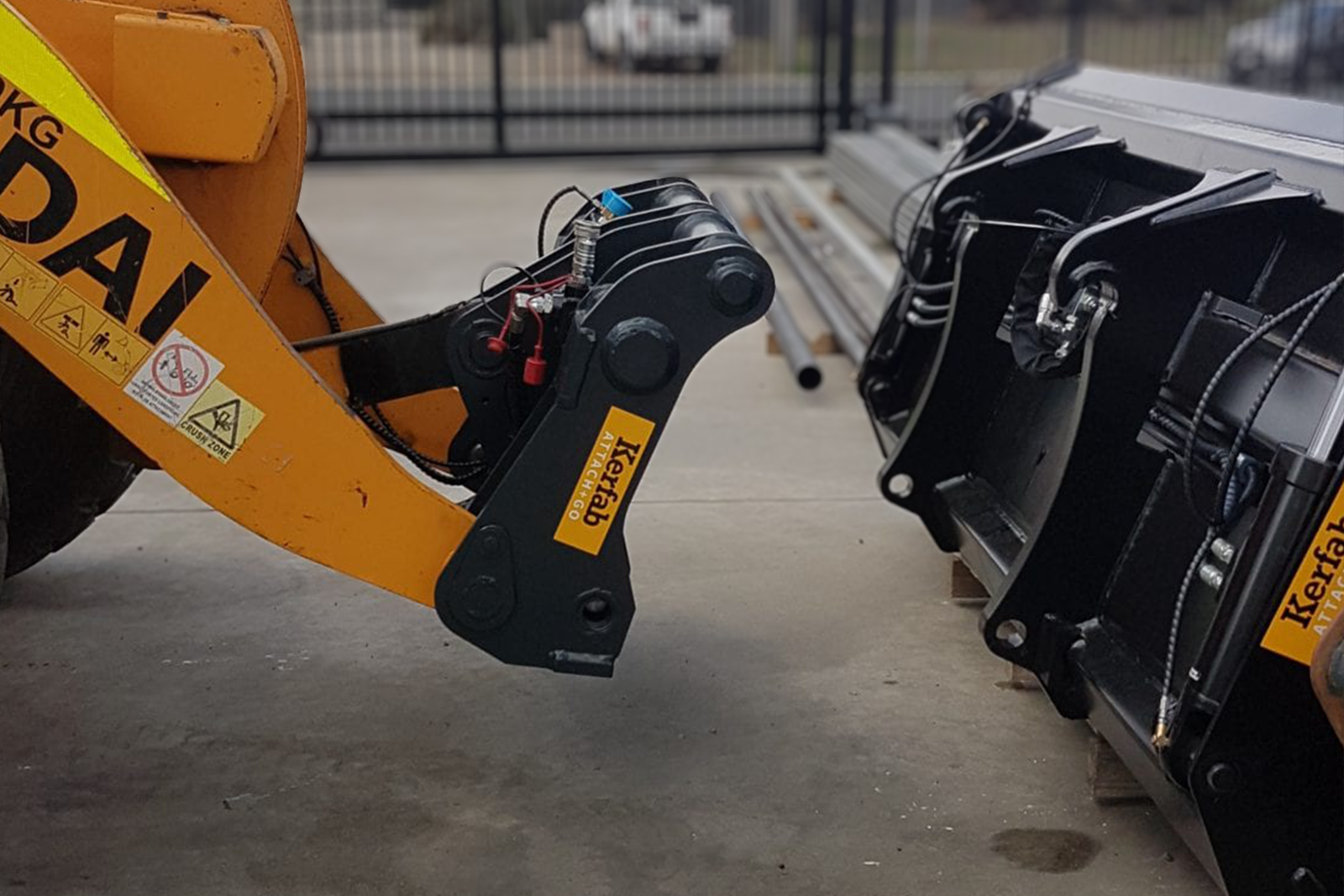 How to fit a quick hitch