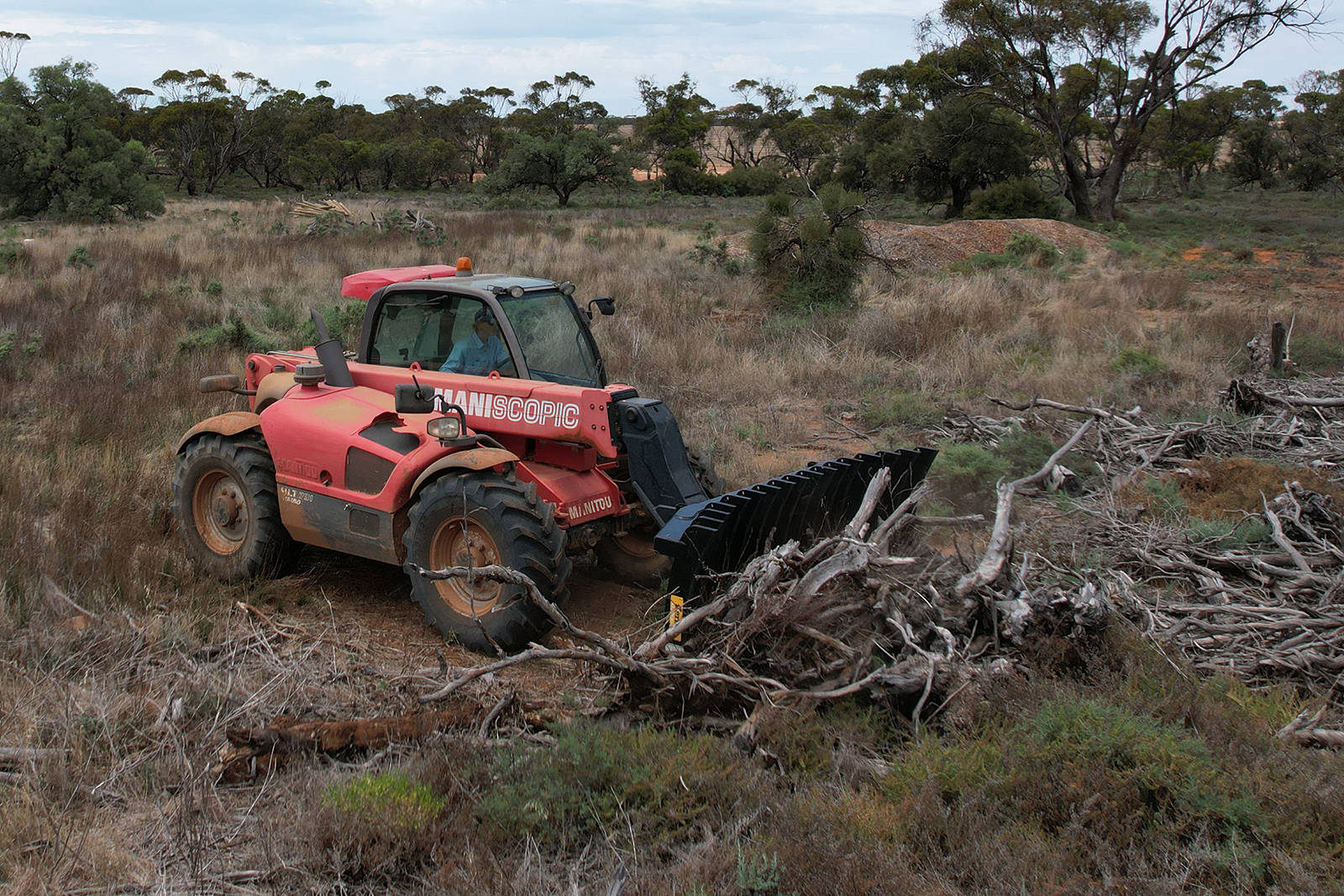 Attachments for land clearing