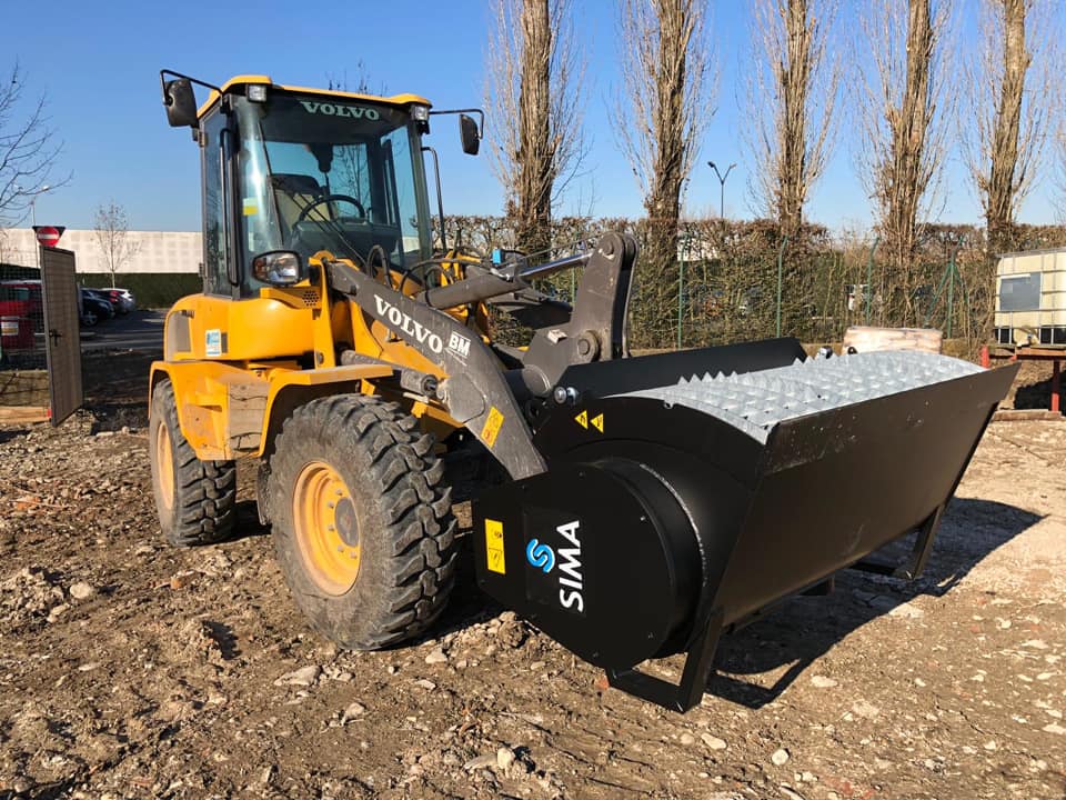 Loader Concrete Mixer Bucket