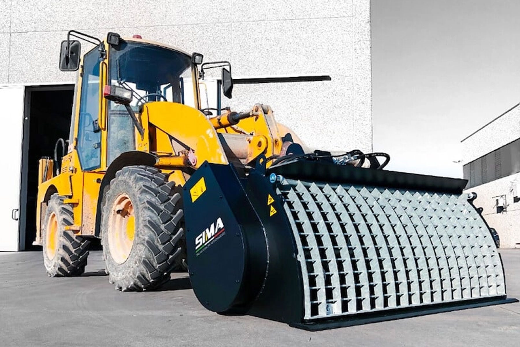 Wheel-Loader-Concrete-Mixer-Bucket