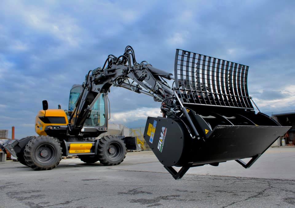 Wheel excavator Concrete Mixer Bucket