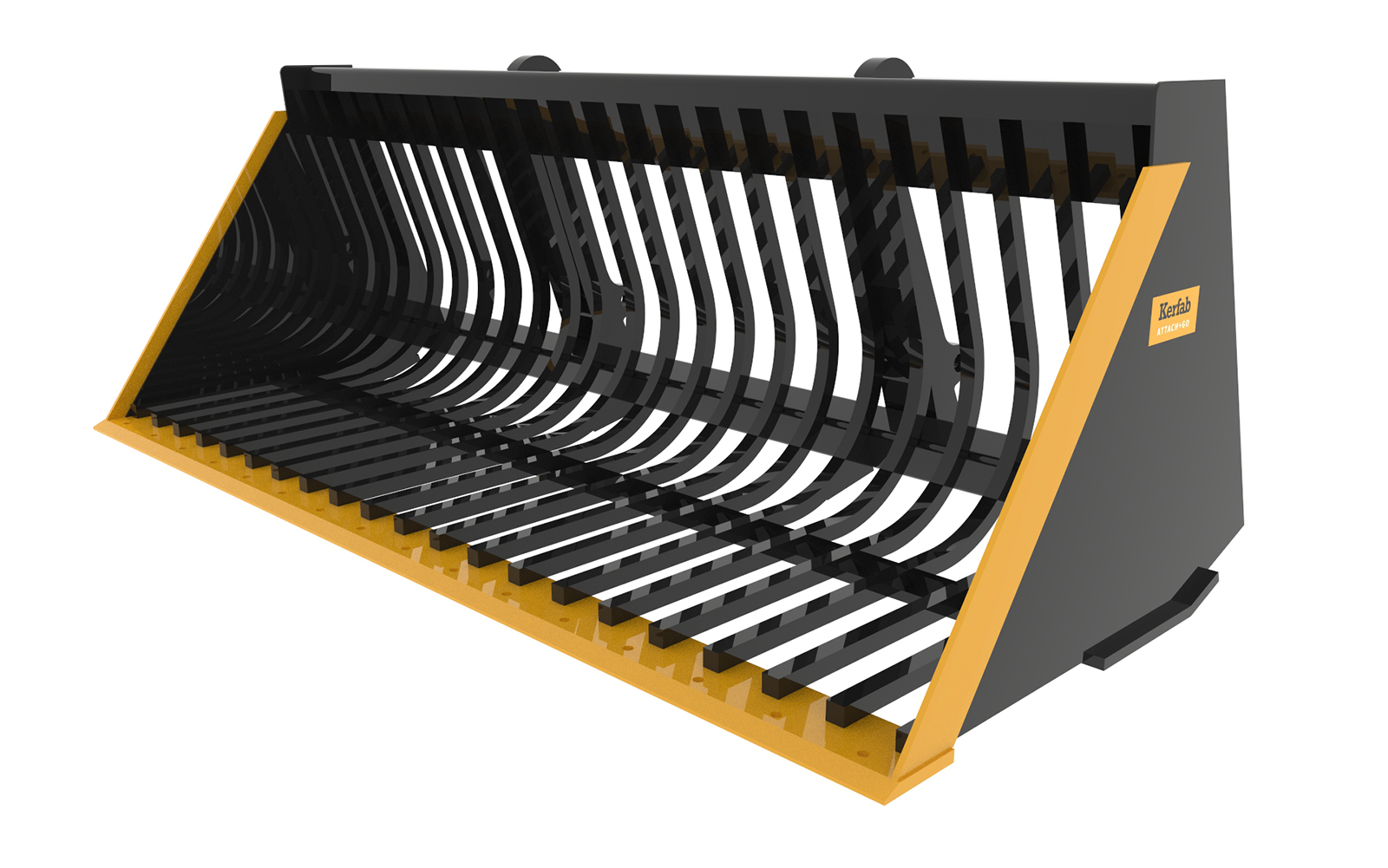 telehandler sifting bucket