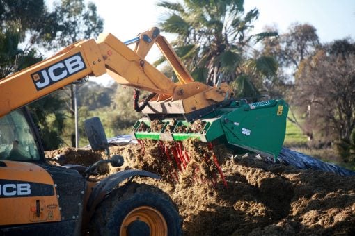 silage shear grab