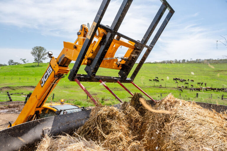 JCB Telehandler Hay Fork