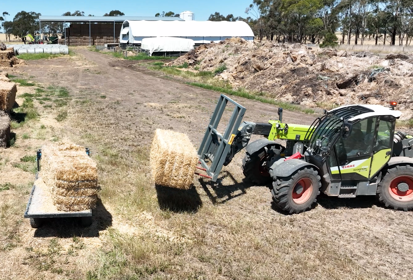 Claas Telehandler Bale Fork Claas Telehandler Bale Fork