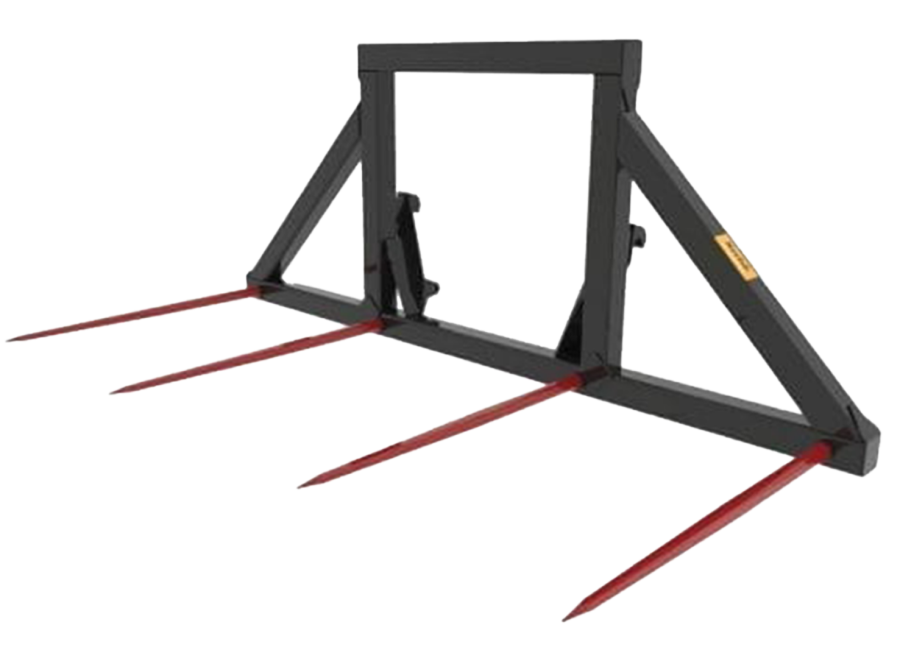 round bale fork